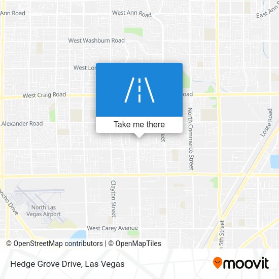 Hedge Grove Drive map