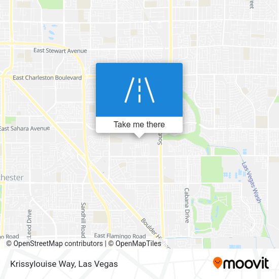 Krissylouise Way map