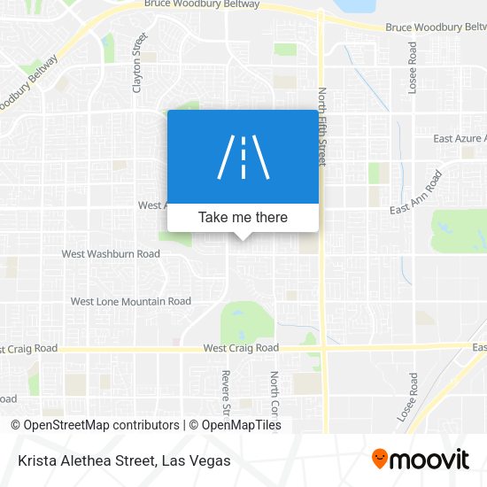 Krista Alethea Street map