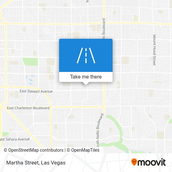 Mapa de Martha Street
