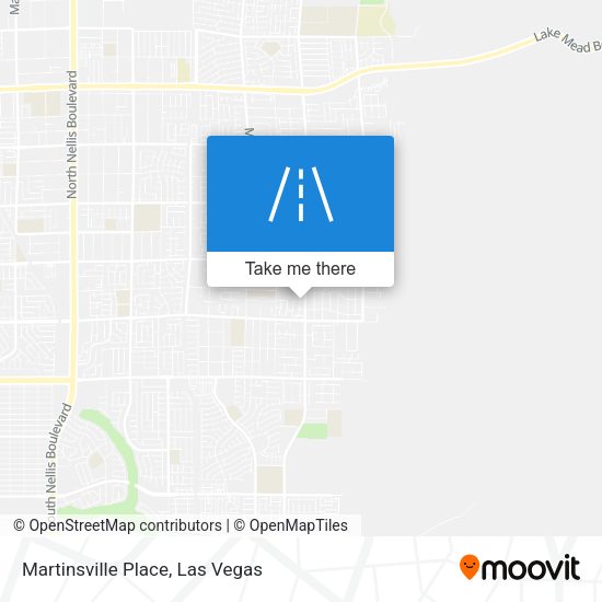 Mapa de Martinsville Place