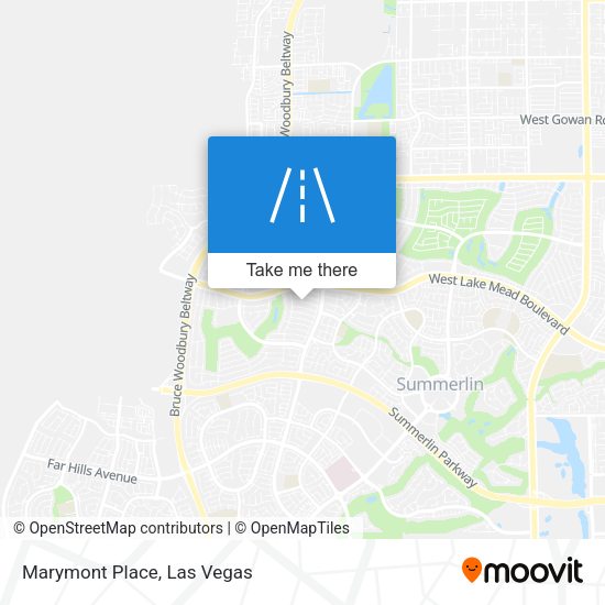 Mapa de Marymont Place