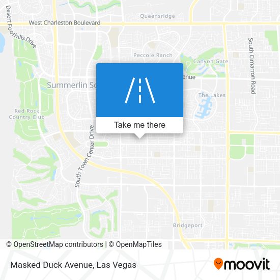 Masked Duck Avenue map