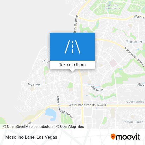 Mapa de Masolino Lane