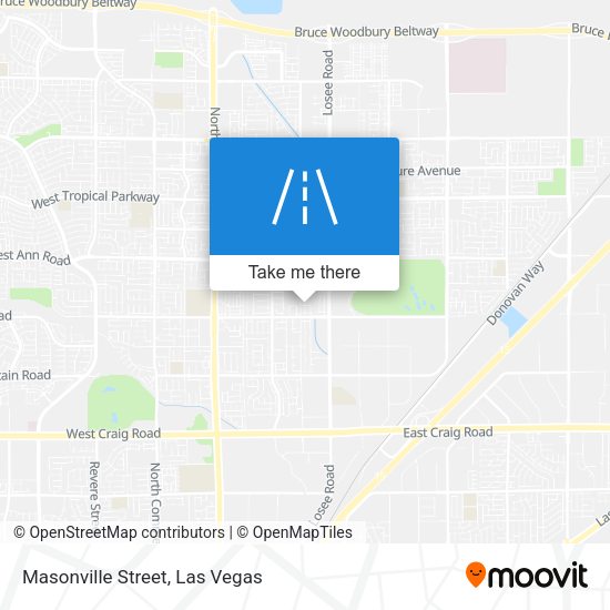 Mapa de Masonville Street