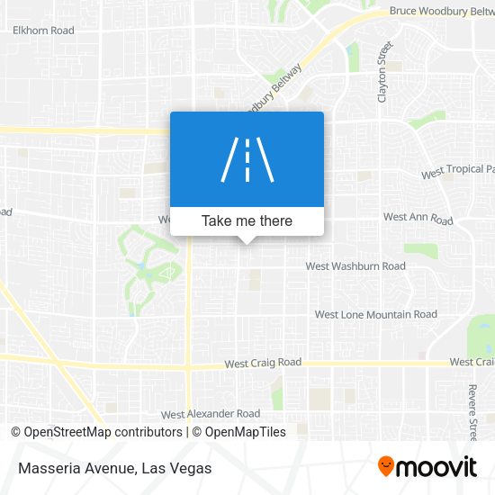 Mapa de Masseria Avenue