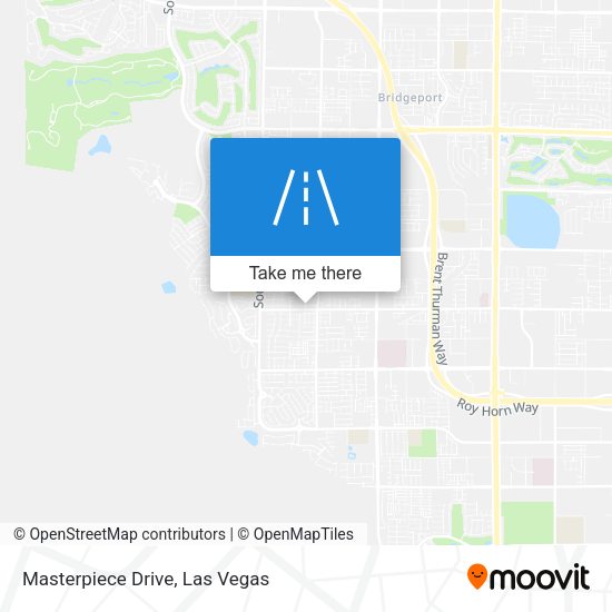 Masterpiece Drive map