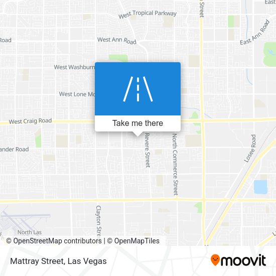 Mapa de Mattray Street