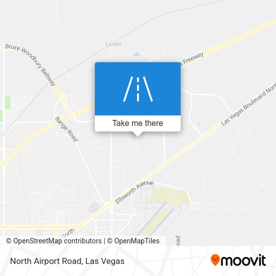 North Airport Road map