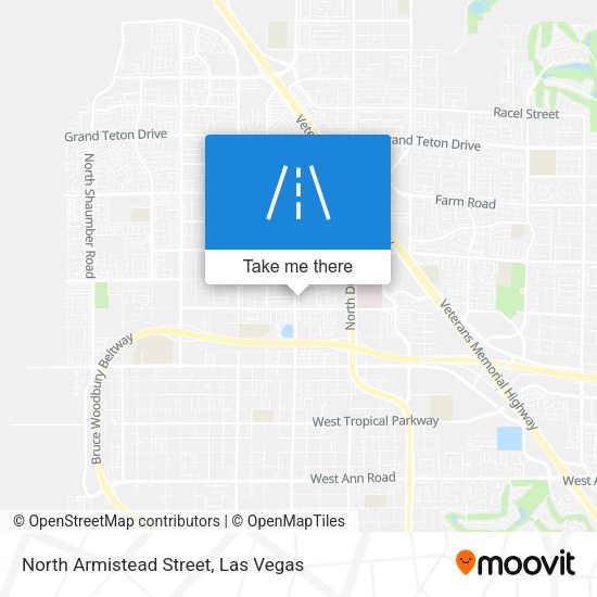 North Armistead Street map