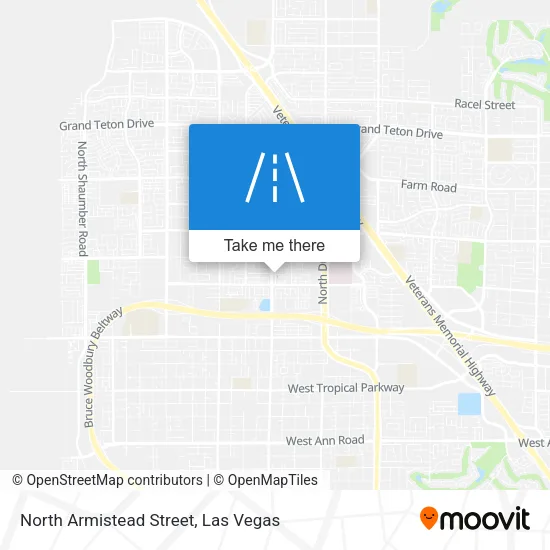 North Armistead Street map