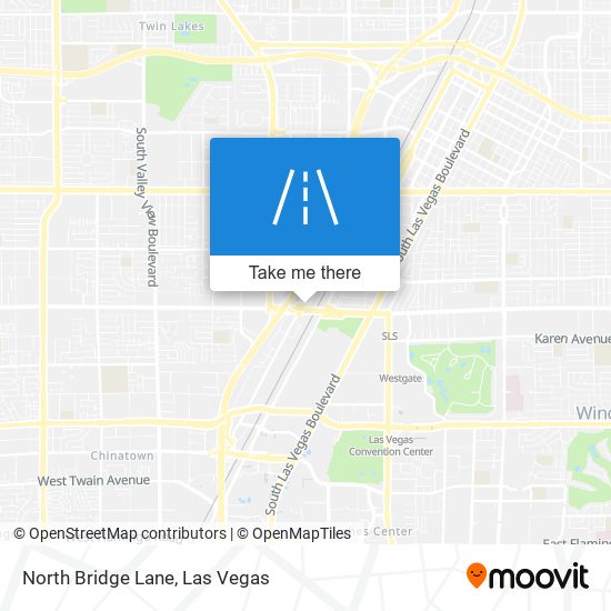 North Bridge Lane map