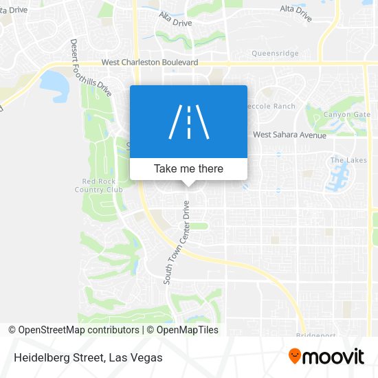 Heidelberg Street map
