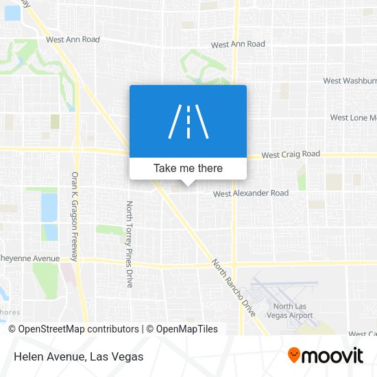 Mapa de Helen Avenue