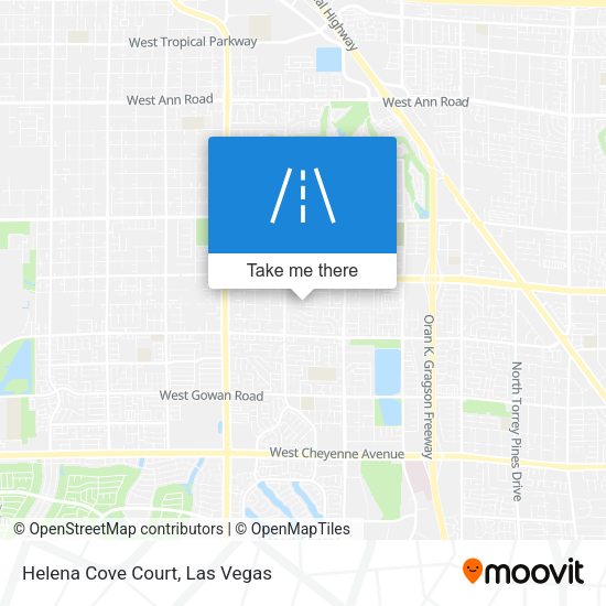 Helena Cove Court map