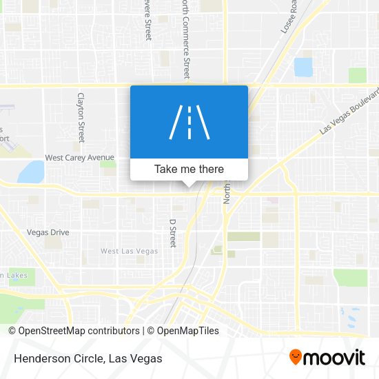 Mapa de Henderson Circle