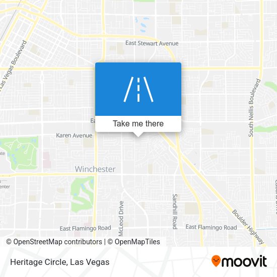 Heritage Circle map