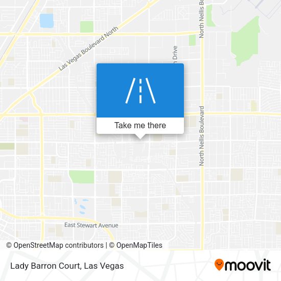 Lady Barron Court map