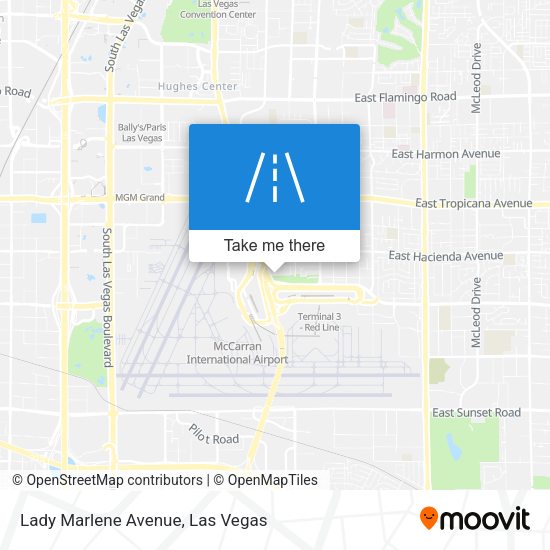 Lady Marlene Avenue map