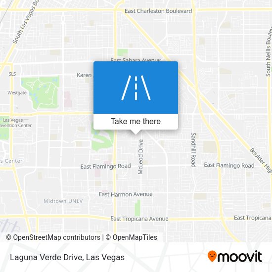 Laguna Verde Drive map