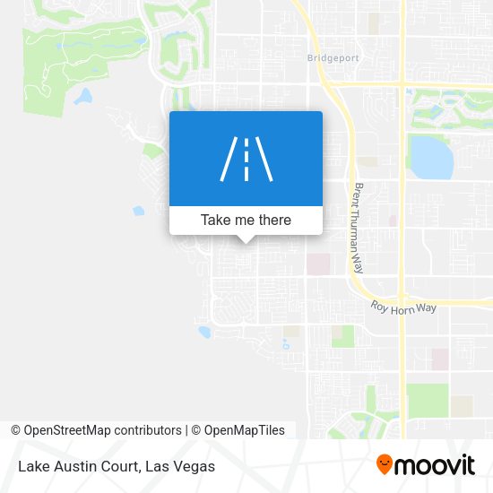 Mapa de Lake Austin Court