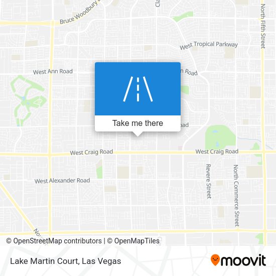 Mapa de Lake Martin Court