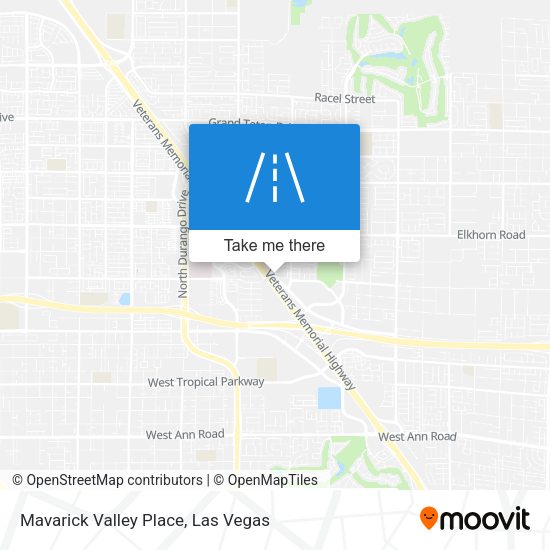 Mavarick Valley Place map