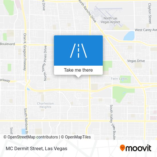 Mapa de MC Dermit Street