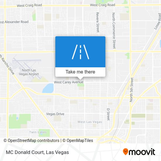 Mapa de MC Donald Court