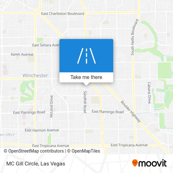 Mapa de MC Gill Circle
