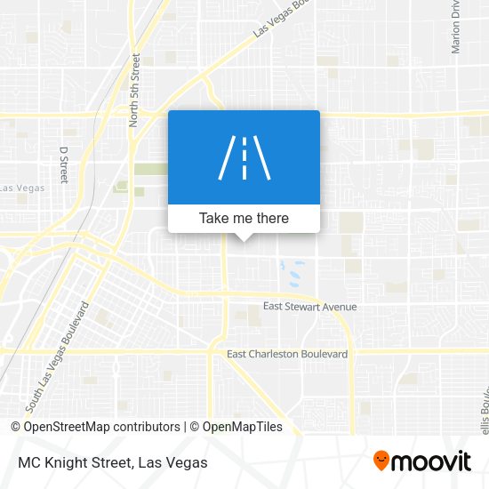 MC Knight Street map