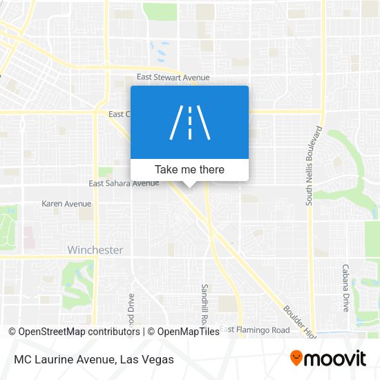 MC Laurine Avenue map