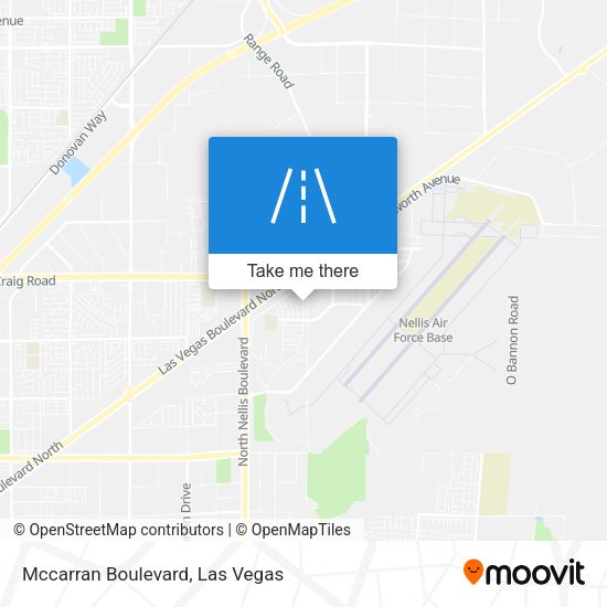 Mapa de Mccarran Boulevard