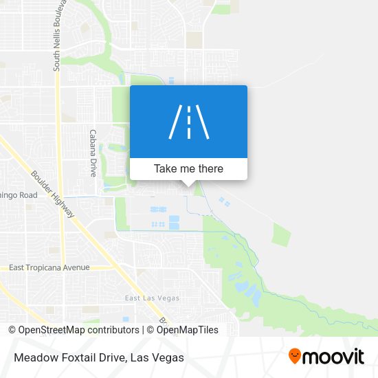 Meadow Foxtail Drive map