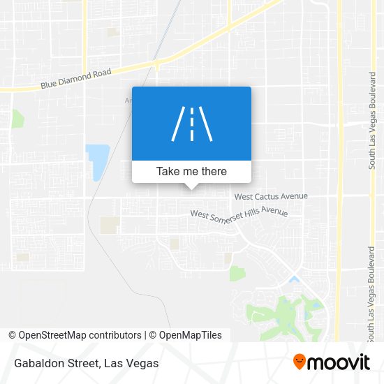 Mapa de Gabaldon Street