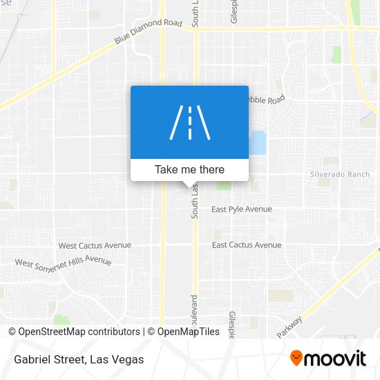 Mapa de Gabriel Street