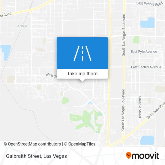 Galbraith Street map