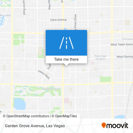 Mapa de Garden Grove Avenue