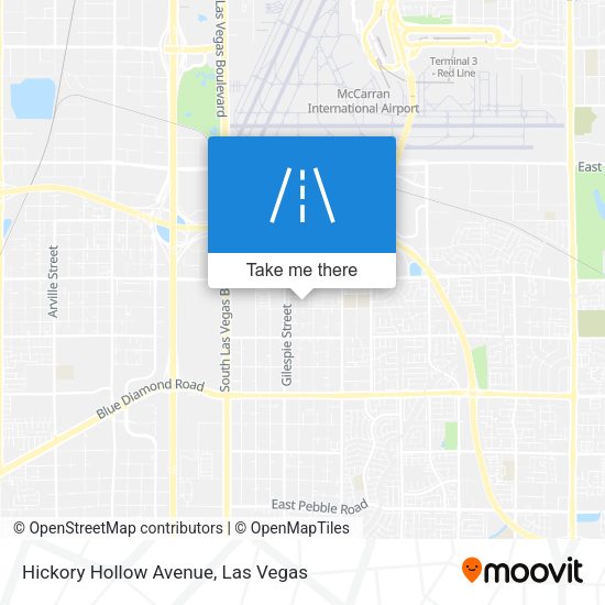 Hickory Hollow Avenue map