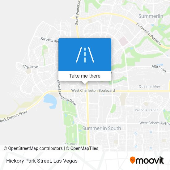 Mapa de Hickory Park Street