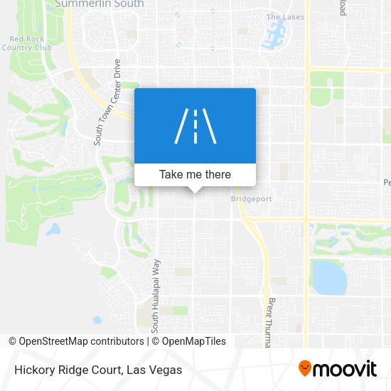 Hickory Ridge Court map