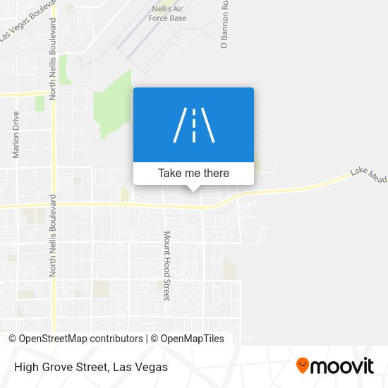 Mapa de High Grove Street