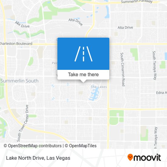 Lake North Drive map