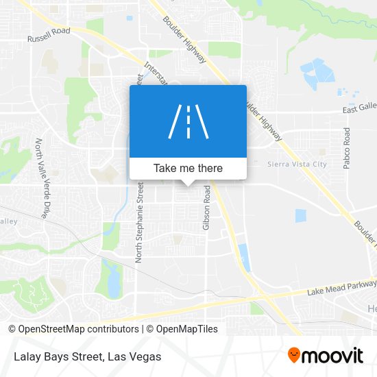 Mapa de Lalay Bays Street