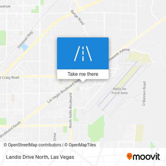 Mapa de Landis Drive North