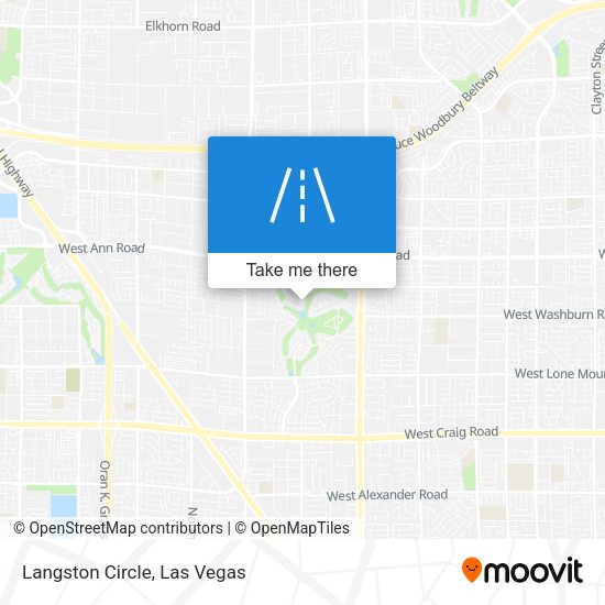 Mapa de Langston Circle