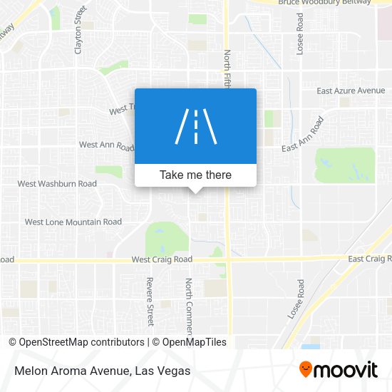 Melon Aroma Avenue map