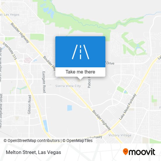 Melton Street map