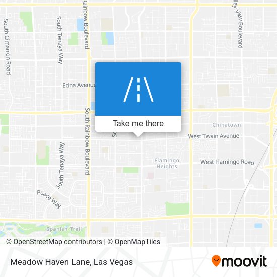 Meadow Haven Lane map