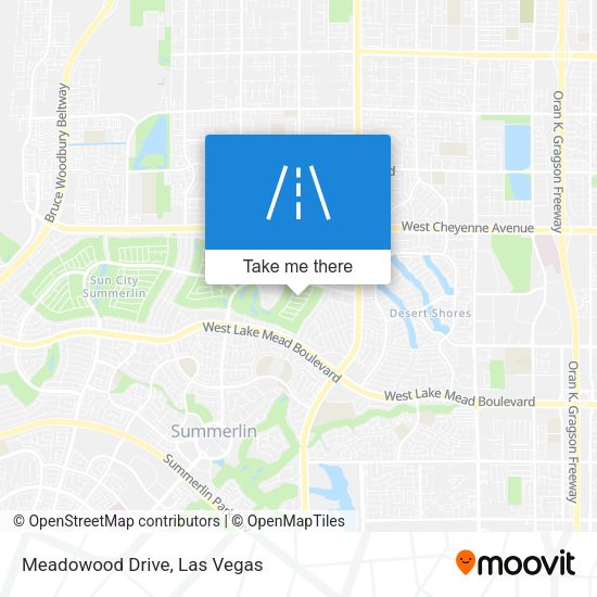 Meadowood Drive map